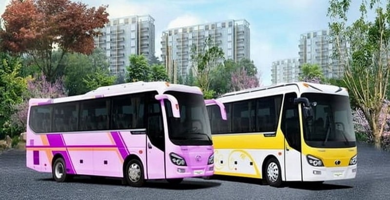 xe 34 chỗ Thaco A Chau Nha Trang