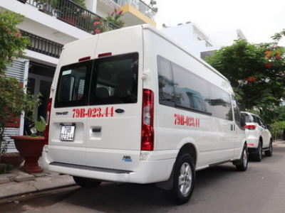 16 seats car rental Tien Giang